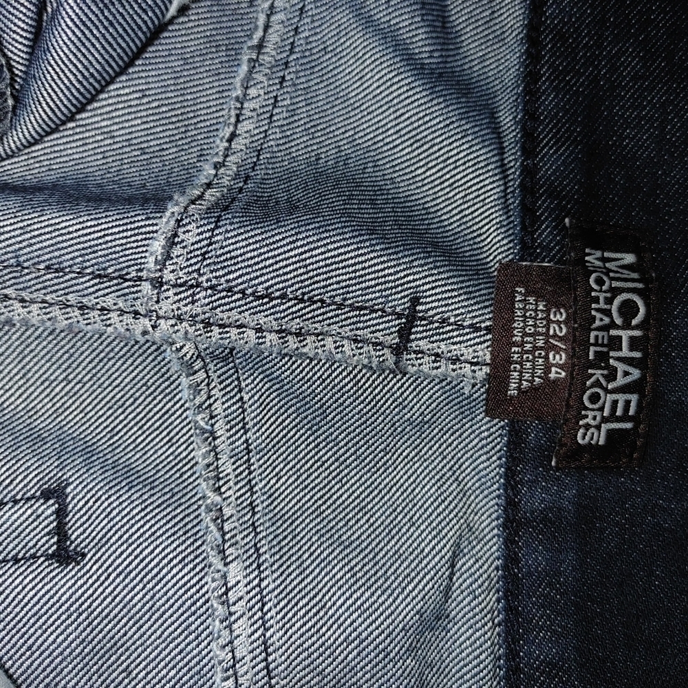 Michael Kors Men's Denim Jeans dark blue size 32/34 - Picture 7 of 8